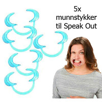 Extra munstycken för  Speak Out 5 st 